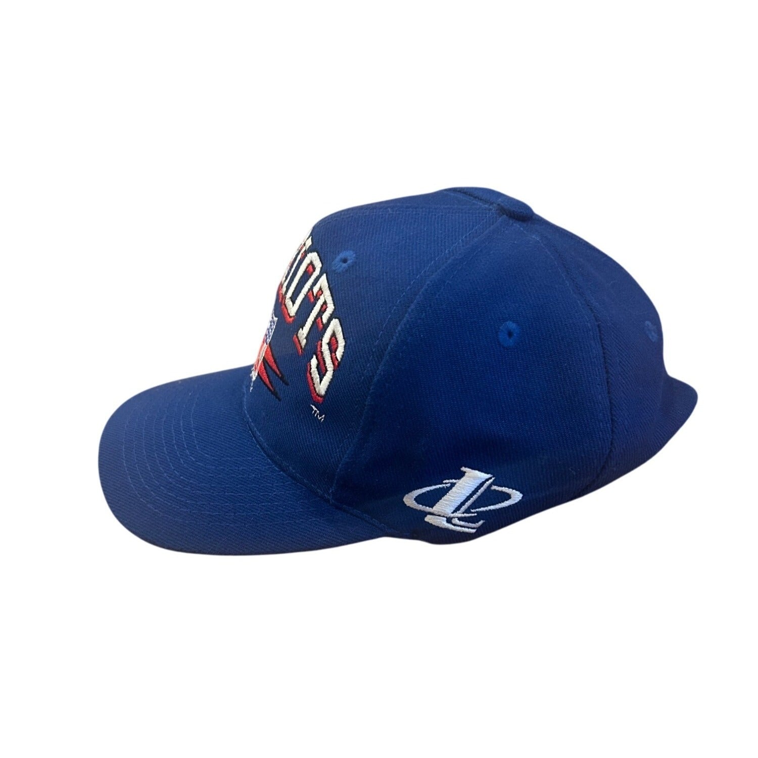 Vintage 1990's New England Patriots NFL Logo Athletic Diamond Spike Snapback Hat
