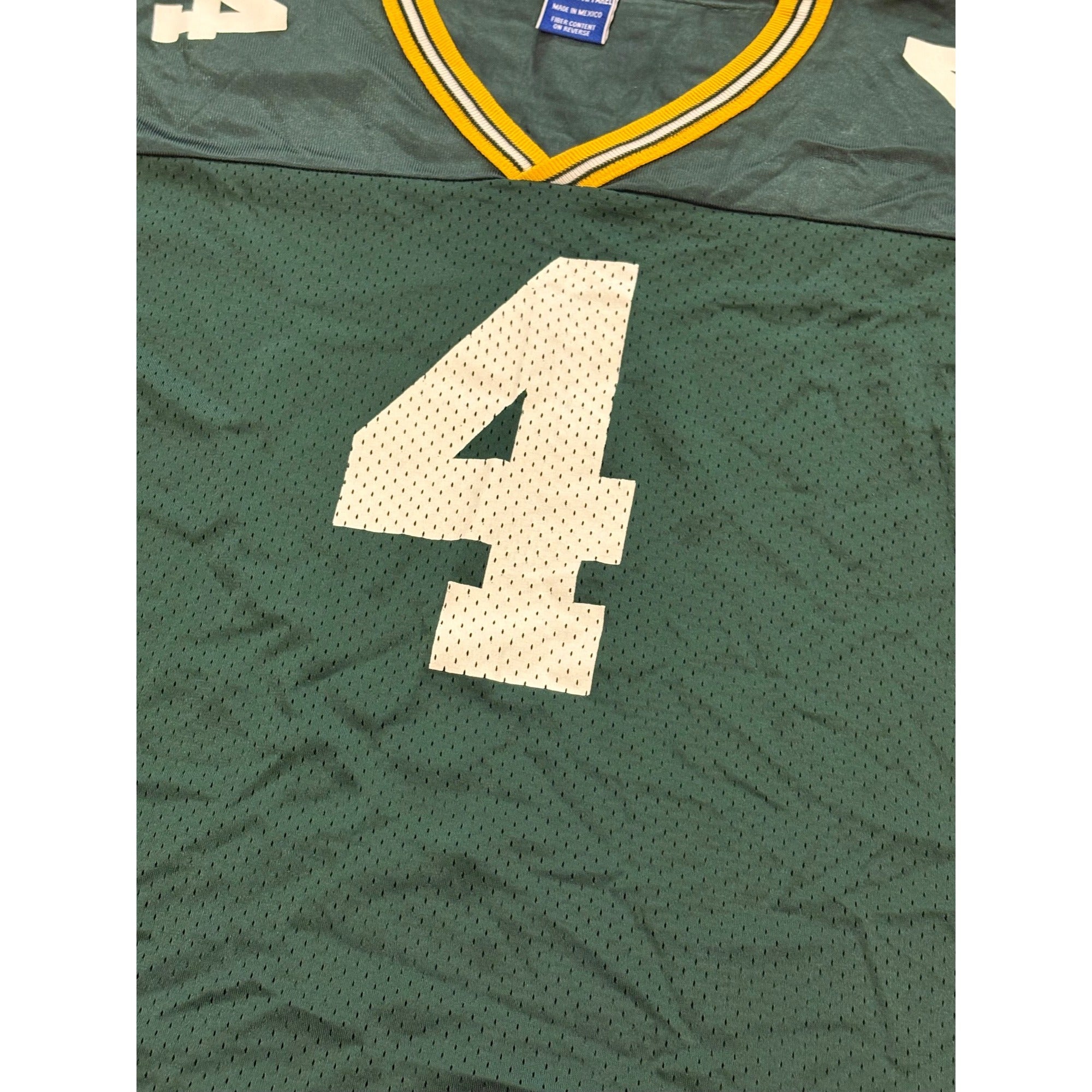 Vintage Champion Green Bay Packers Brett Favre #4 NFL Jersey Youth Size XL 18-20
