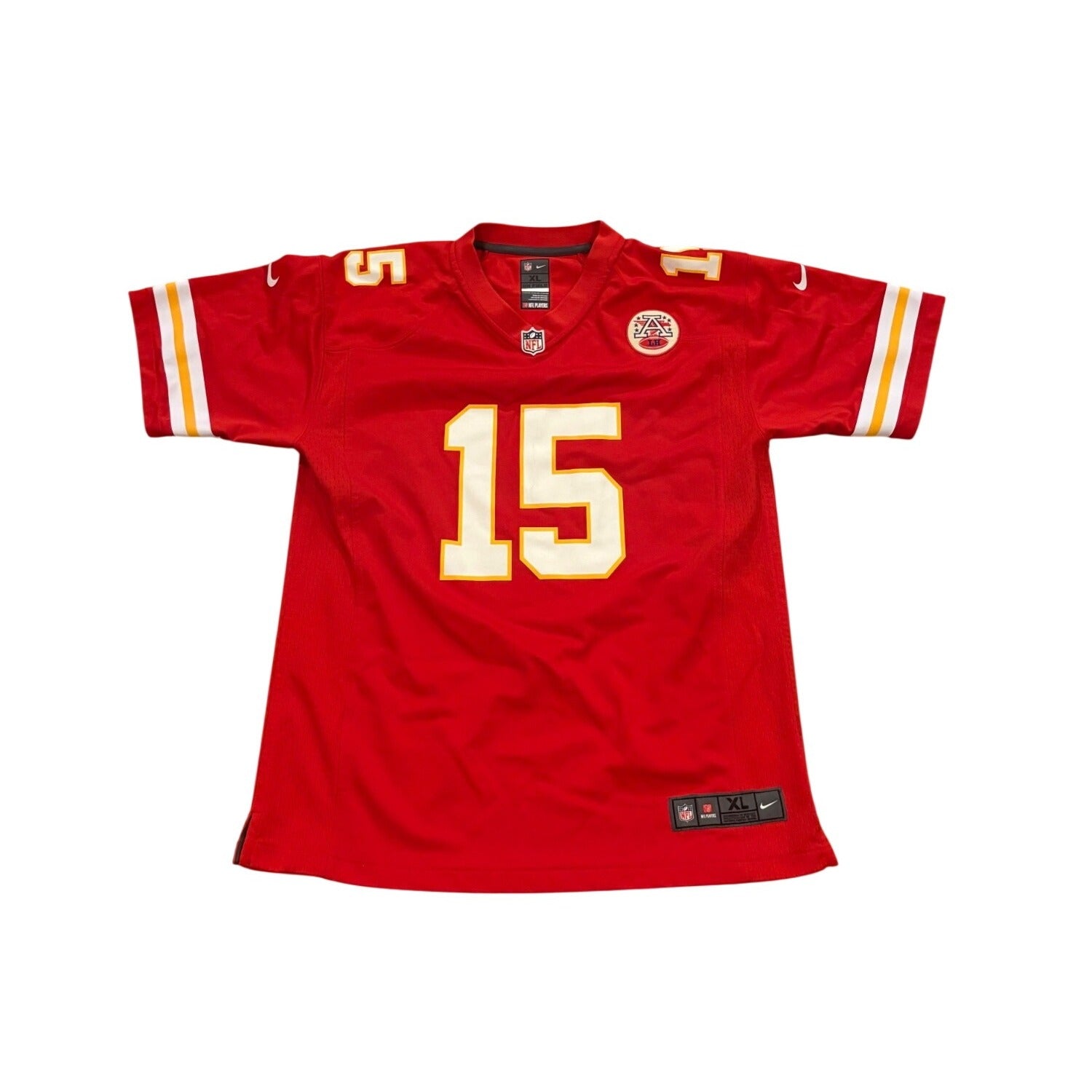 Nike Kansas City Chiefs Patrick Mahomes #15 Red NFL Football Jersey Youth XL