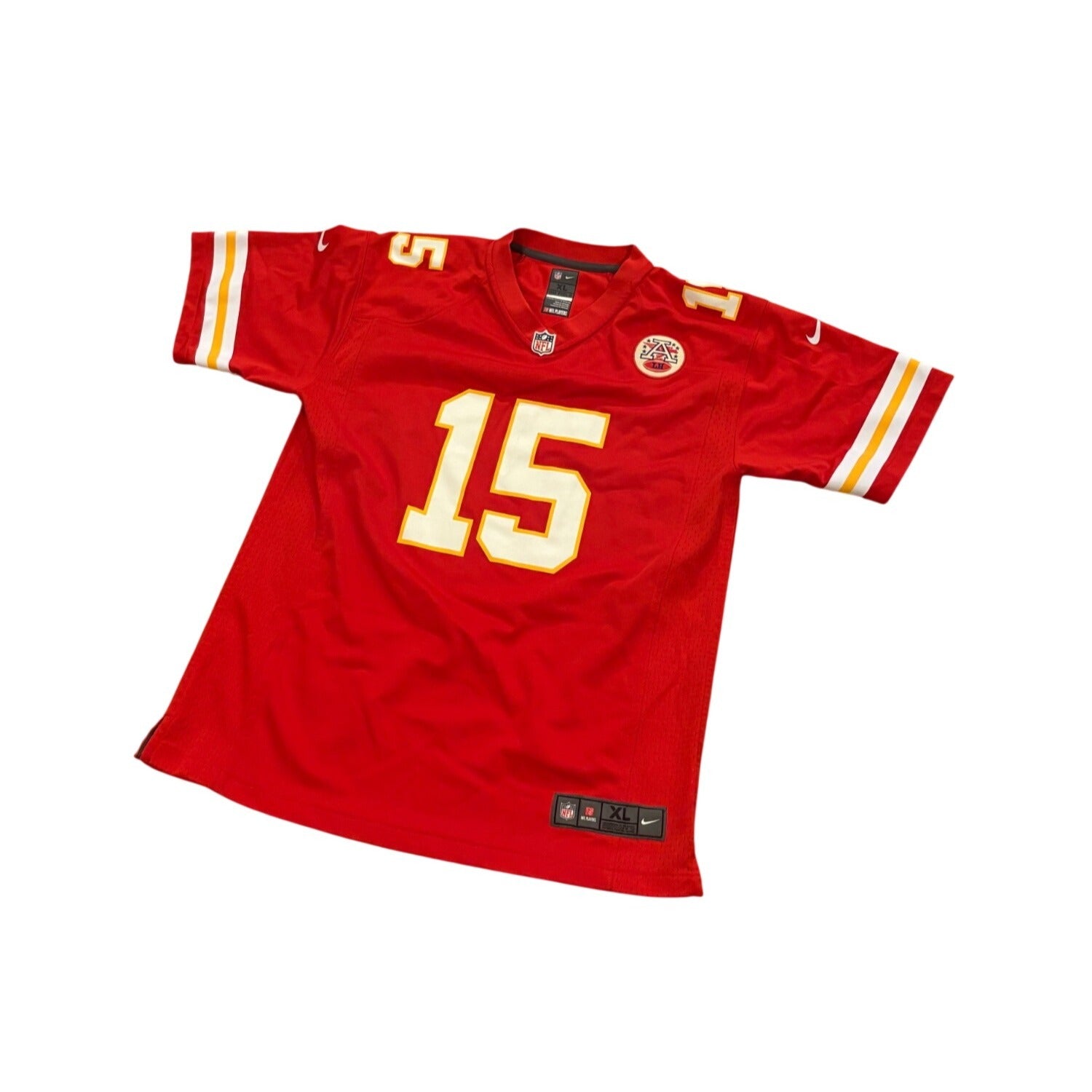 Nike Kansas City Chiefs Patrick Mahomes #15 Red NFL Football Jersey Youth XL
