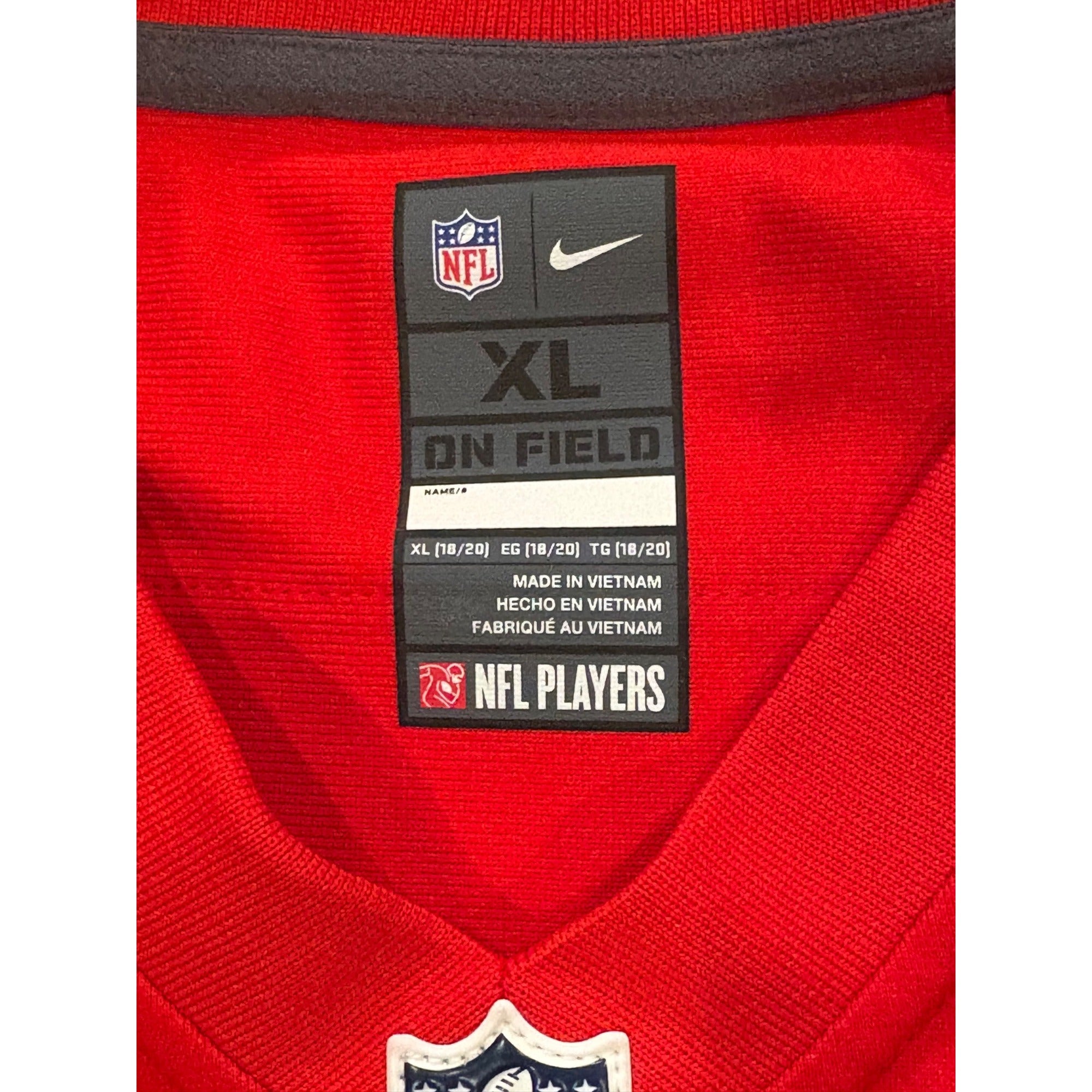 Nike Kansas City Chiefs Patrick Mahomes #15 Red NFL Football Jersey Youth XL