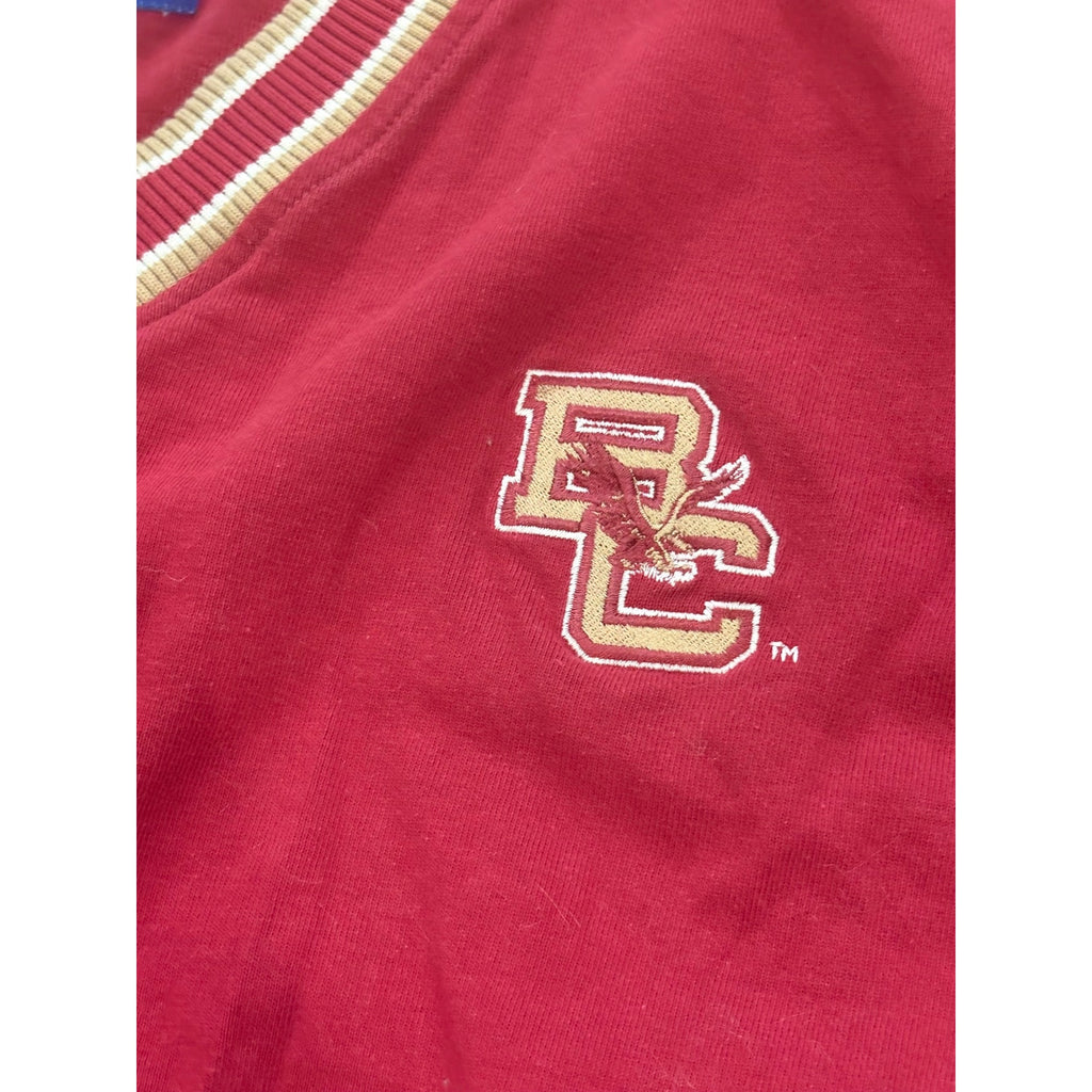 Vintage 90s Starter Boston College Eagle Pullover Sweater Vest Men's XL