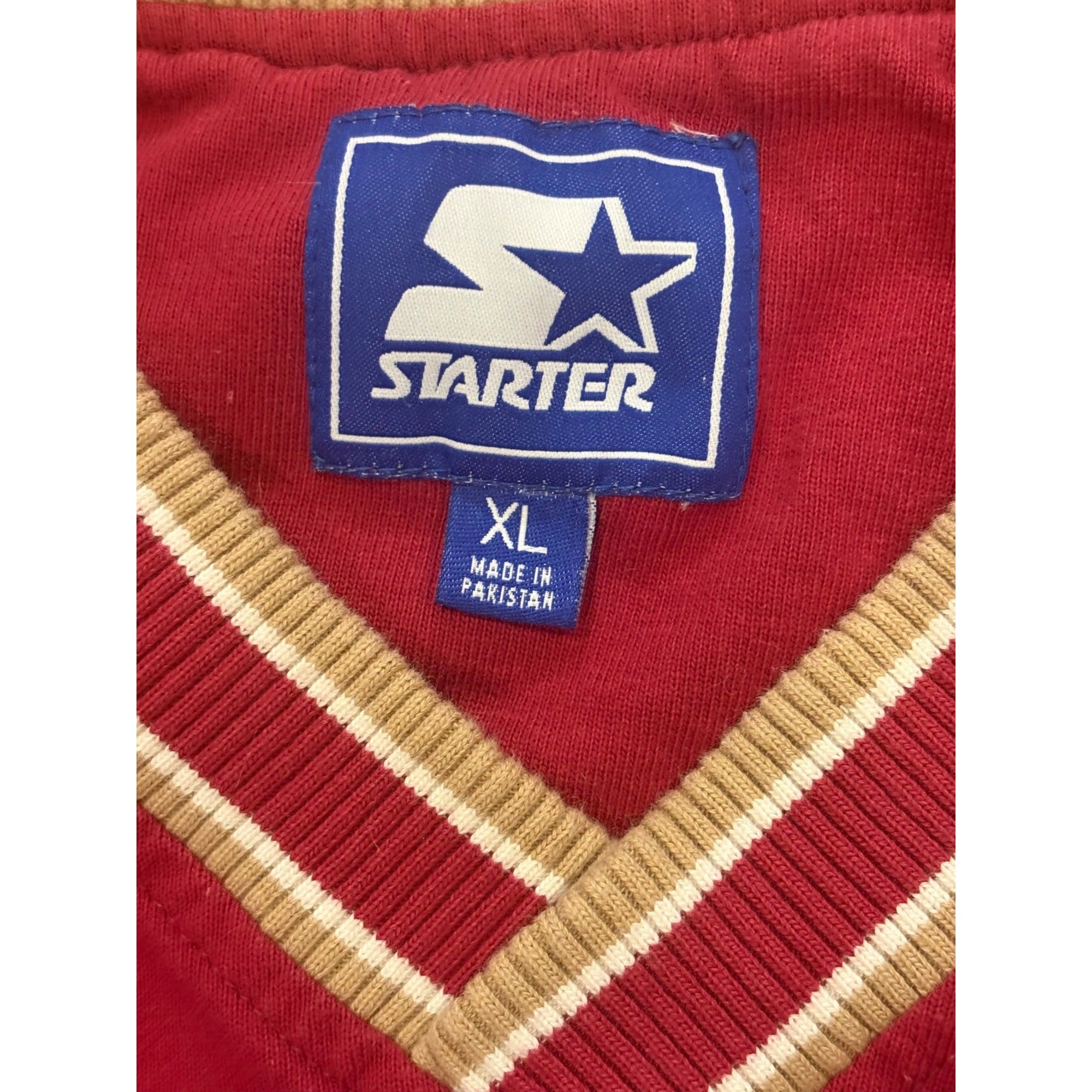Vintage 90s Starter Boston College Eagle Pullover Sweater Vest Men's XL