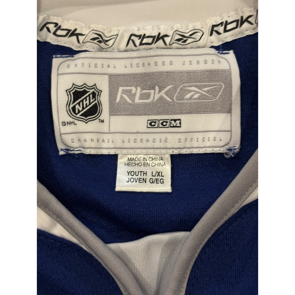 Reebok Dallas 2007 NHL Western Conference All Star Hockey Jersey Blue Youth L/XL