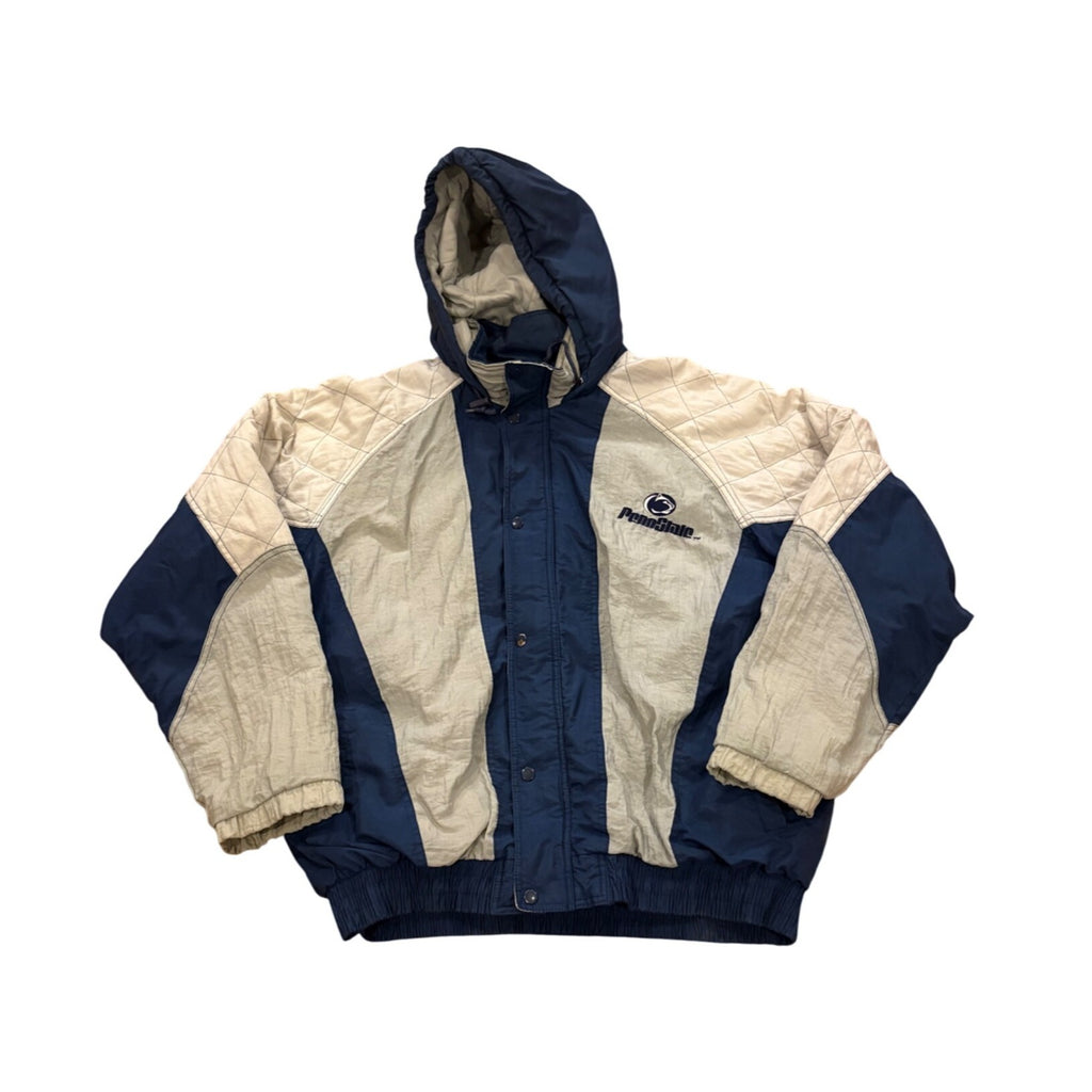 Vintage 1990's Starter Penn State Nittany Lions Hooded Puffer Jacket Men's XL