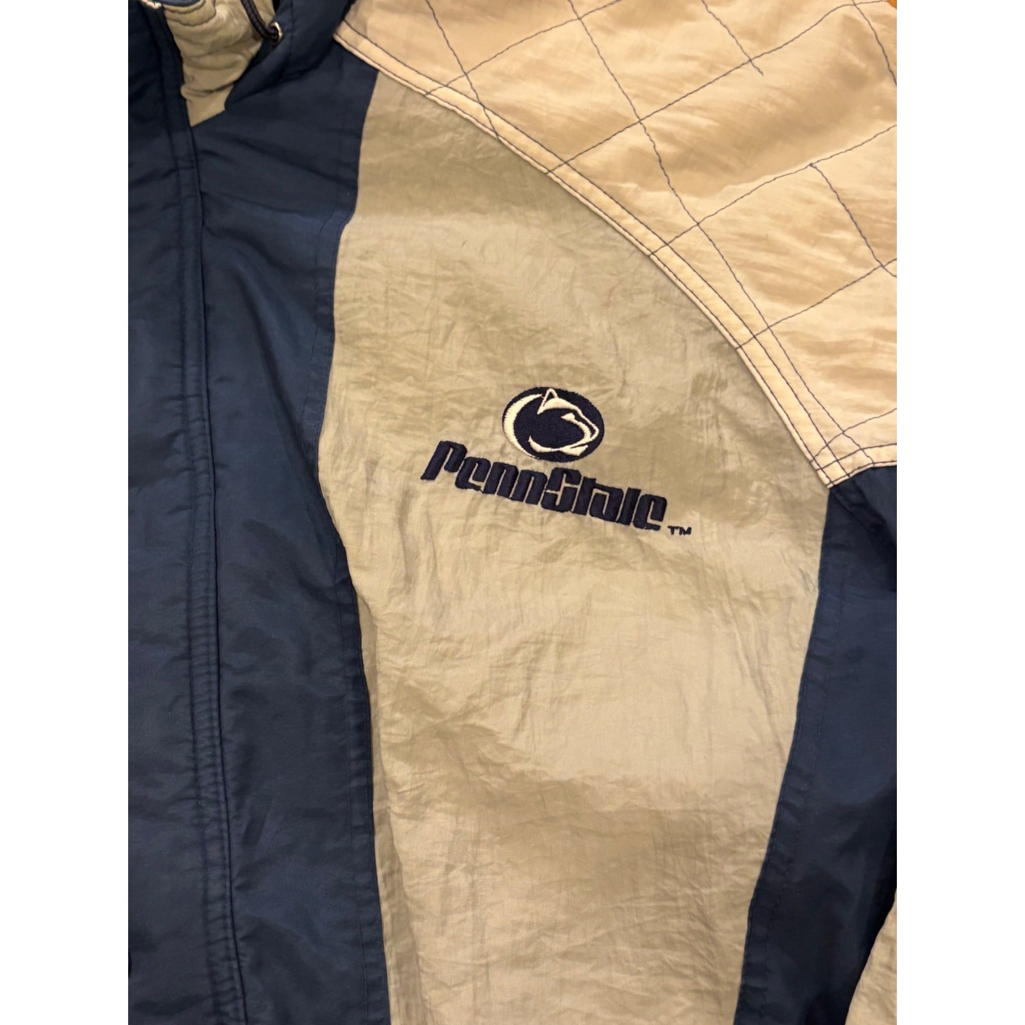 Vintage 1990's Starter Penn State Nittany Lions Hooded Puffer Jacket Men's XL