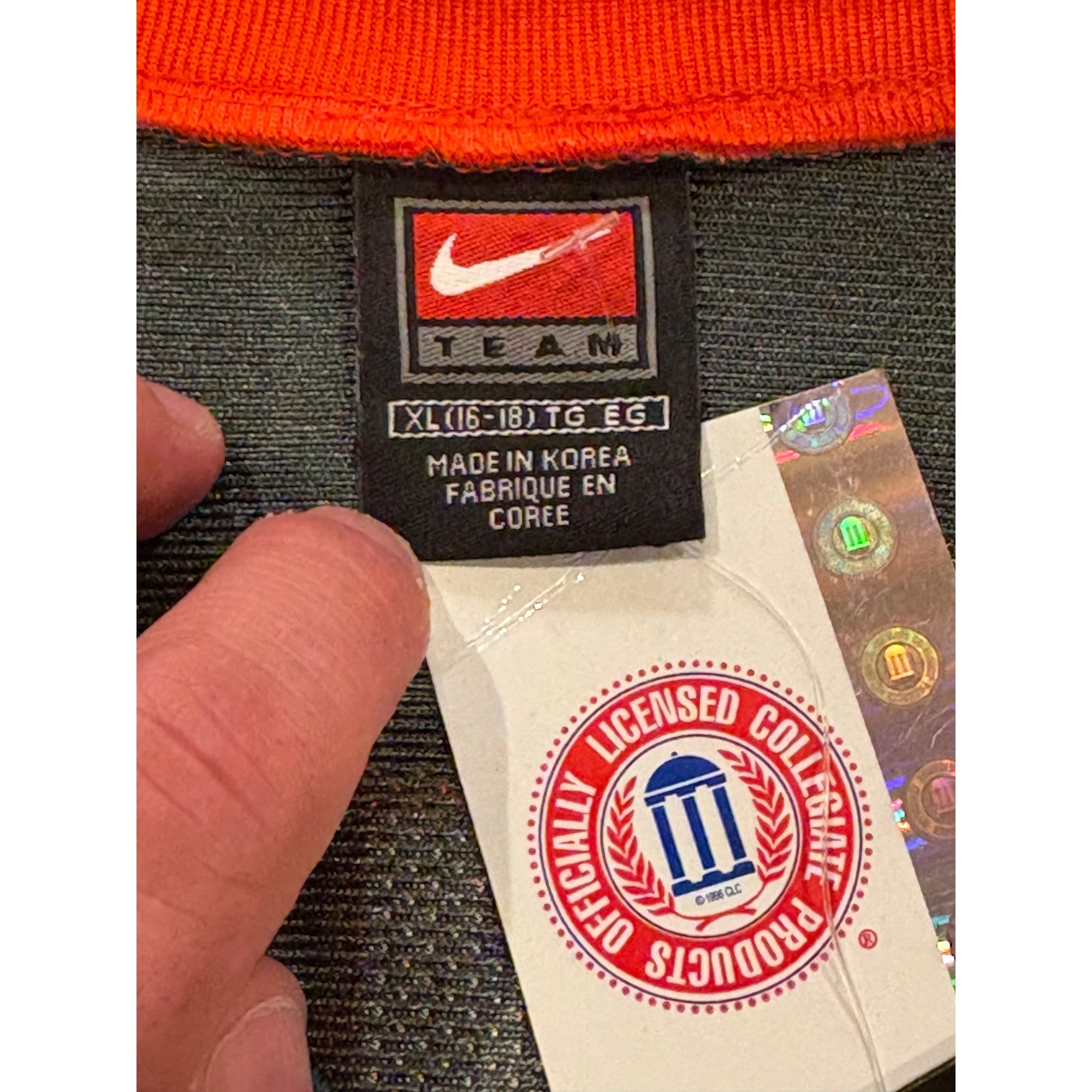 Nike Team Miami Hurricanes #1 NCAA Football Jersey Green Youth XL NWT