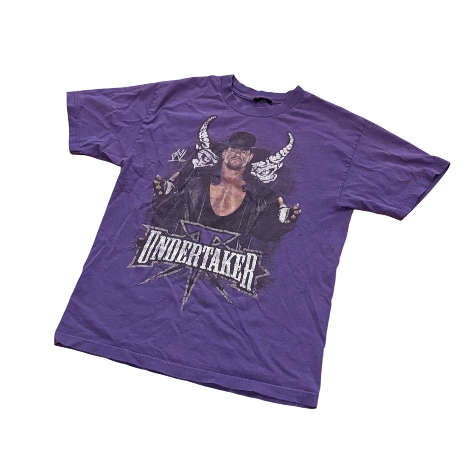 Vintage 2000's WWE The Undertaker Wrestling T-Shirt Purple Men's Small