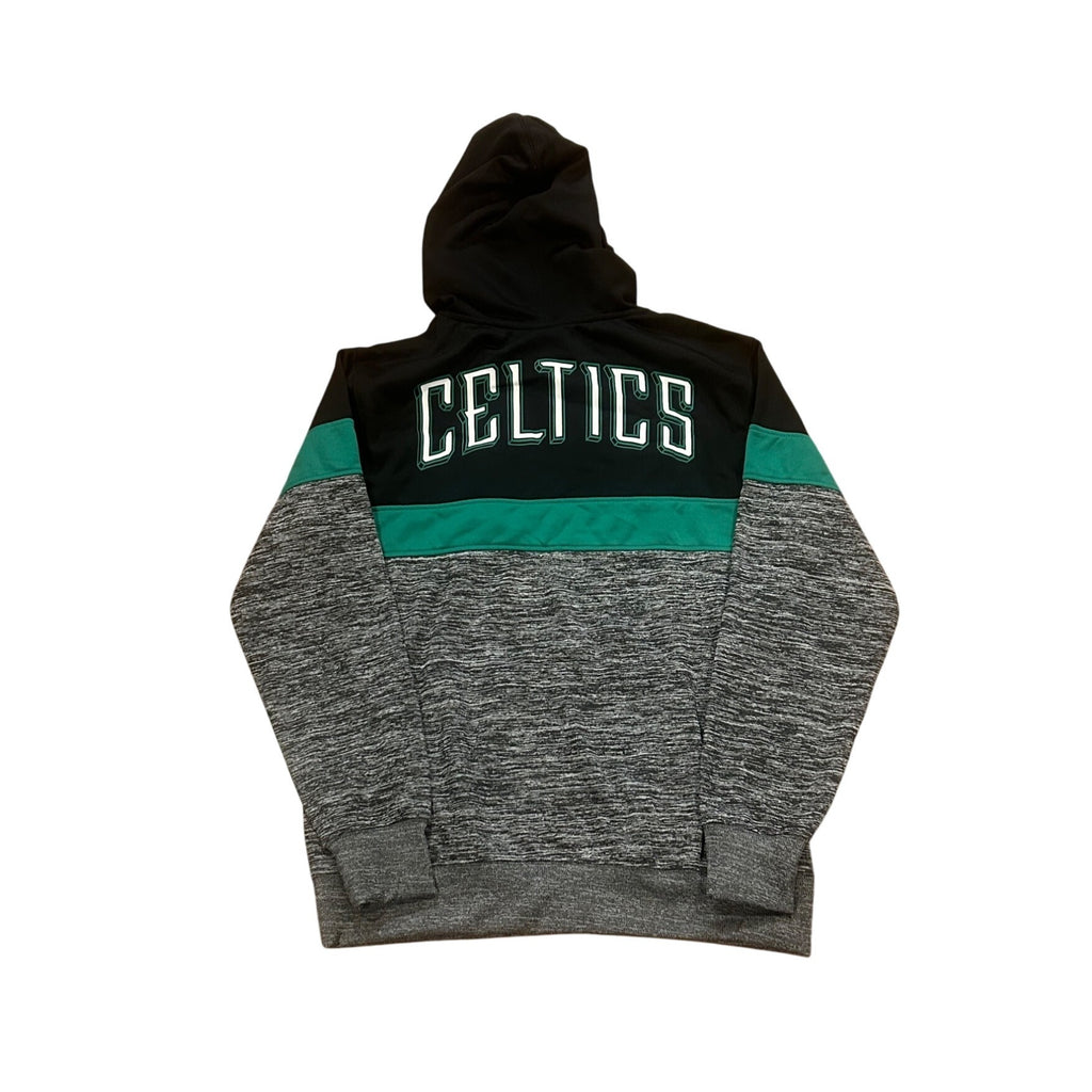 Boston Celtics NBA U Hooded Sweatshirt Gray Black Men's Medium NWT