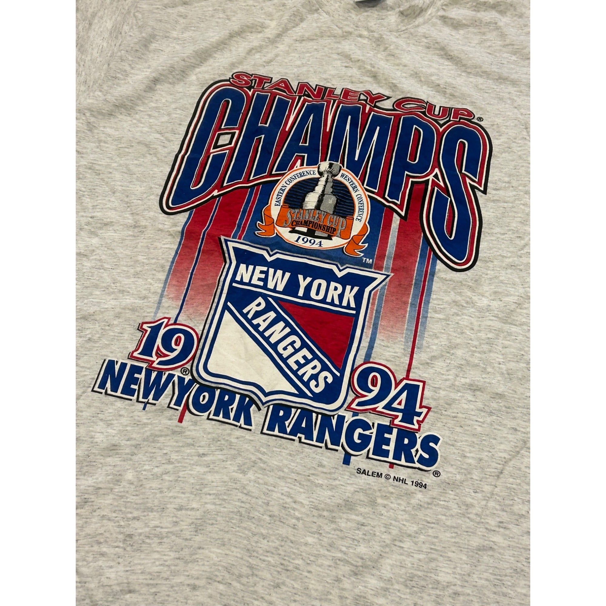 Vintage Salem Sportswear 1994 New York Rangers Stanley Cup Champions T-Shirt XL