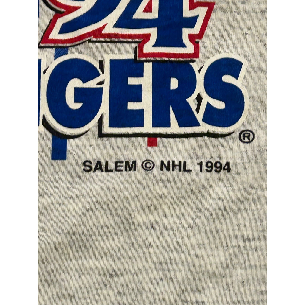Vintage Salem Sportswear 1994 New York Rangers Stanley Cup Champions T-Shirt XL