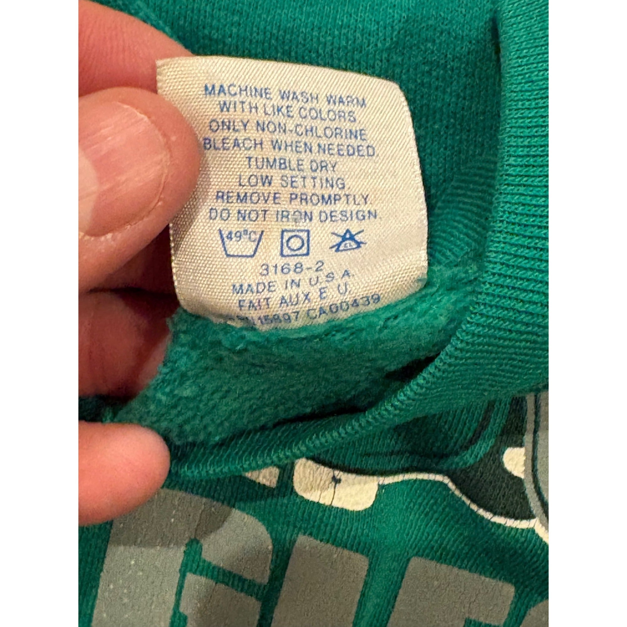 Vintage 80's Philadelphia Eagles Garan NFL Crewneck Sweatshirt Kids Size 7