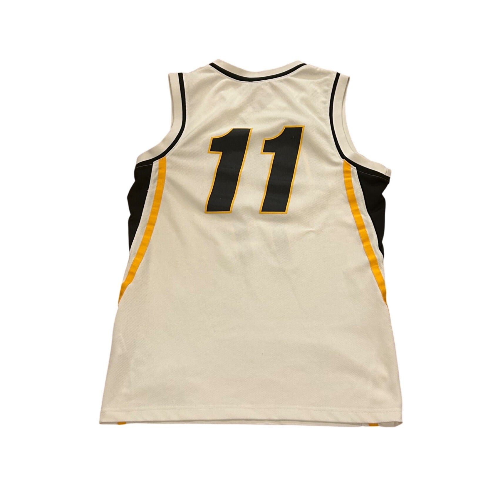 Nike Team Iowa Hawkeyes #11 NCAA Basketball Jersey White Men's Small