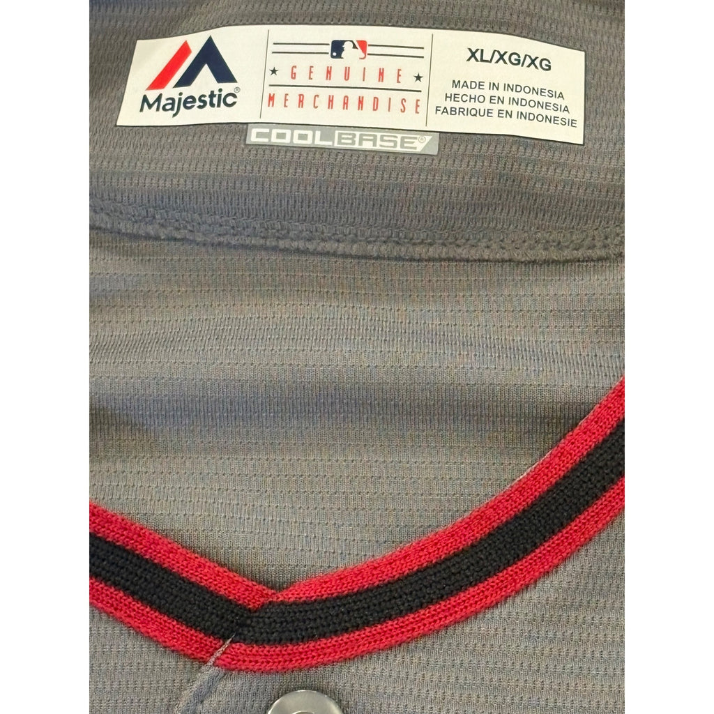 Majestic Arizona Diamondbacks Cool Base MLB Baseball Gray Men's Size XL NEW