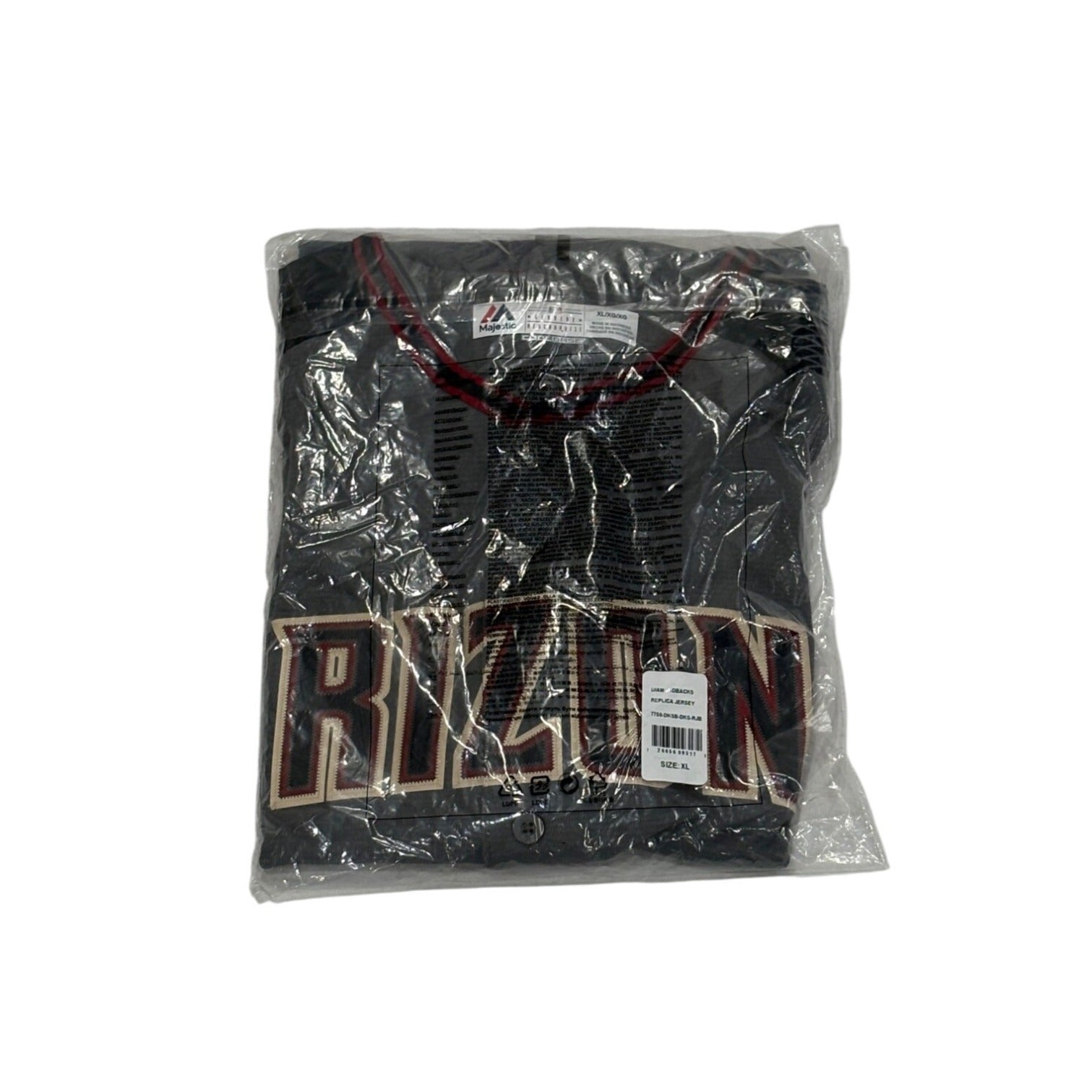 Majestic Arizona Diamondbacks Cool Base MLB Baseball Gray Men's Size XL NEW