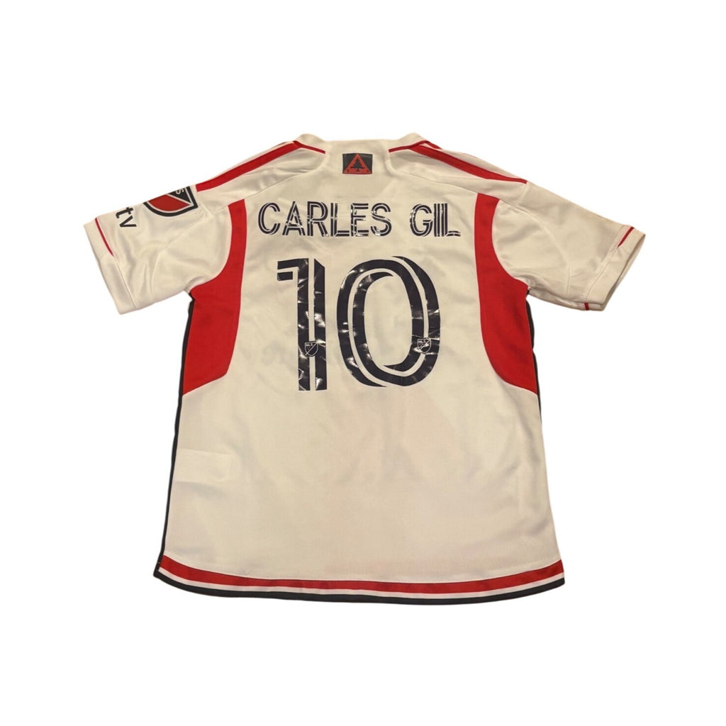 Adidas 2023 New England Revolution Charles Gil #10 MLS Away Kit Soccer Jersey YL