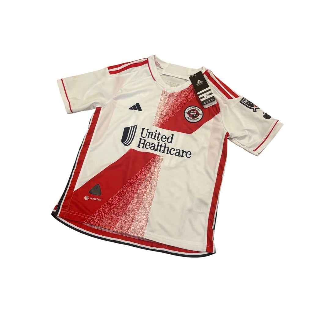 Adidas 2023 New England Revolution Charles Gil #10 MLS Away Kit Soccer Jersey YL