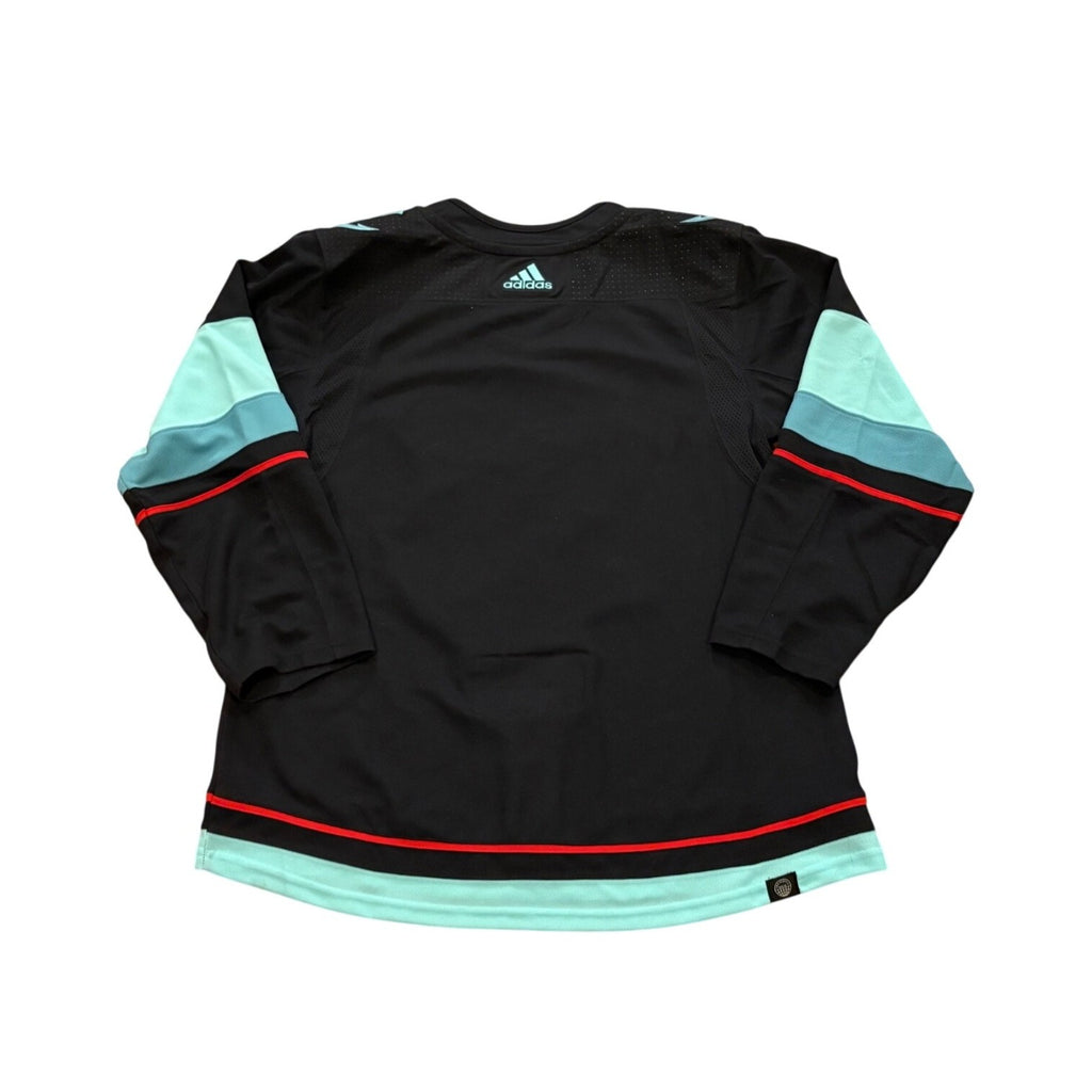 Adidas Authentic Primegreen Seattle Kraken Home NHL Hockey Jersey Men's 50 NWT