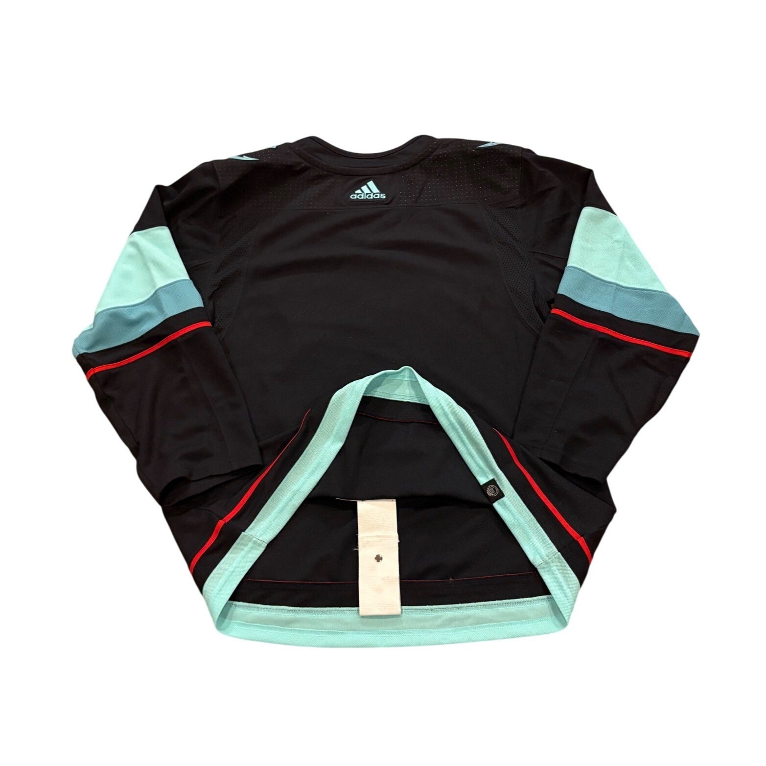 Adidas Authentic Primegreen Seattle Kraken Home NHL Hockey Jersey Men's 50 NWT