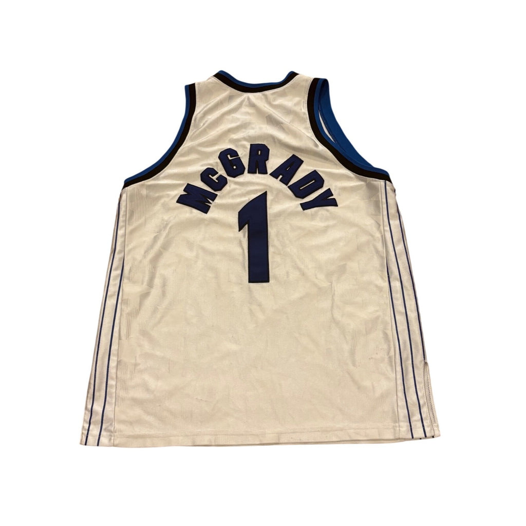 Vintage Champion Orlando Magic Tracy McGrady #1 NBA Authentic Jersey Men's 48