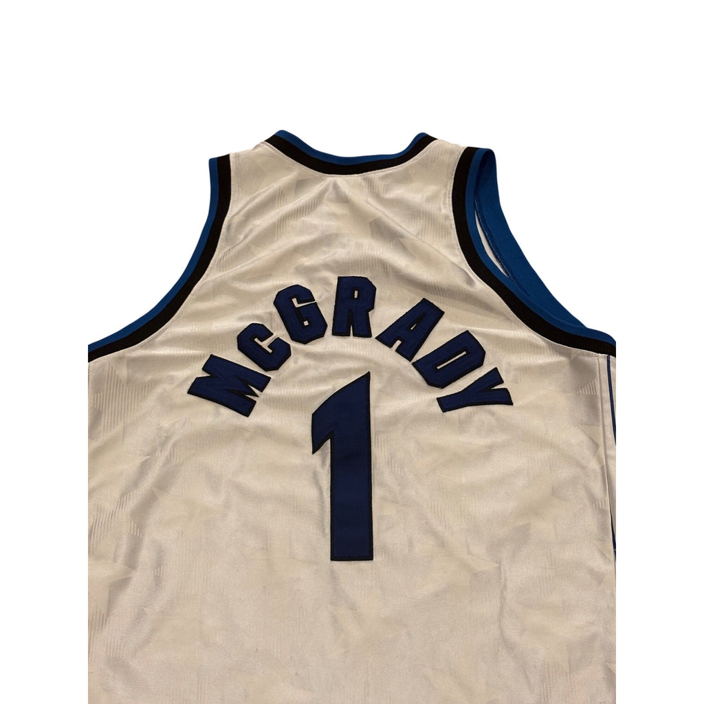 Vintage Champion Orlando Magic Tracy McGrady #1 NBA Authentic Jersey Men's 48