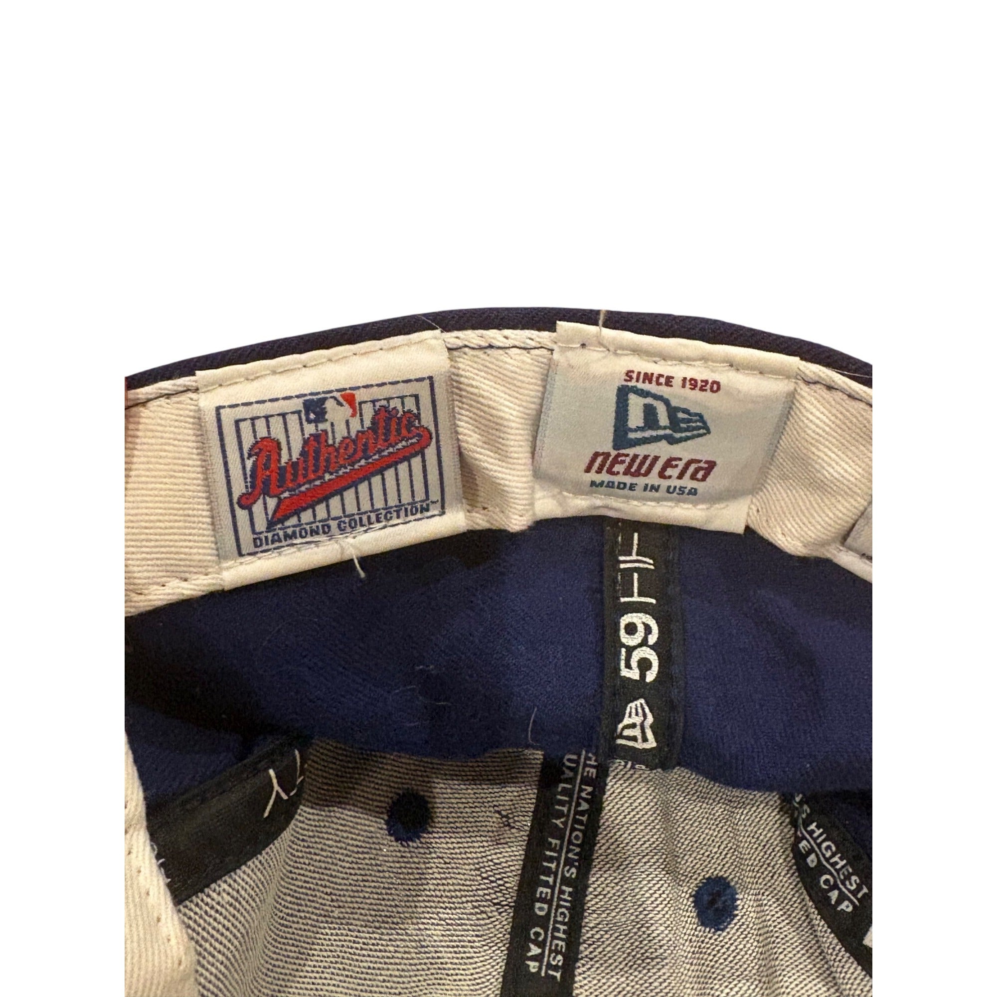 New Era New York Mets 2000 World Series Cap Hat 7 1/8 5950 Diamond Collection