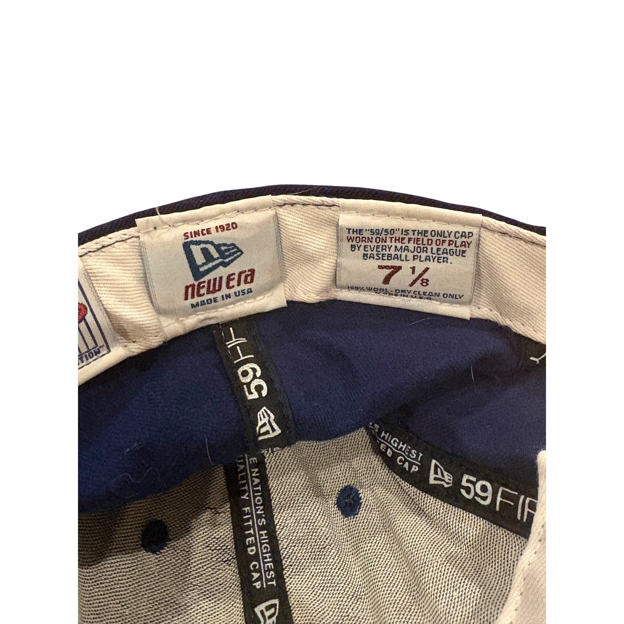 New Era New York Mets 2000 World Series Cap Hat 7 1/8 5950 Diamond Collection