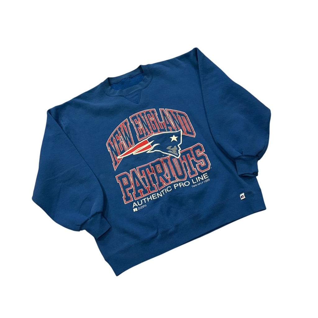 Vintage 1995 Russell Athletic New England Patriots NFL Pro Line Sweatshirt Large