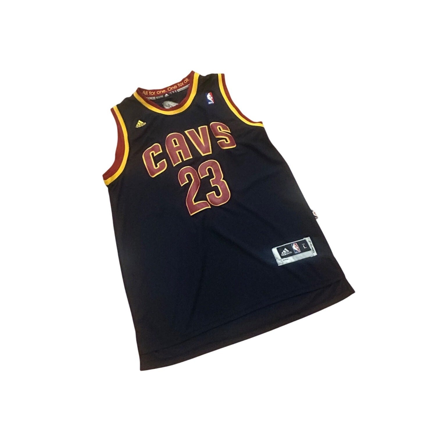 Adidas Cleveland Cavaliers Lebron James #23 NBA Jersey Men's Large Length +2