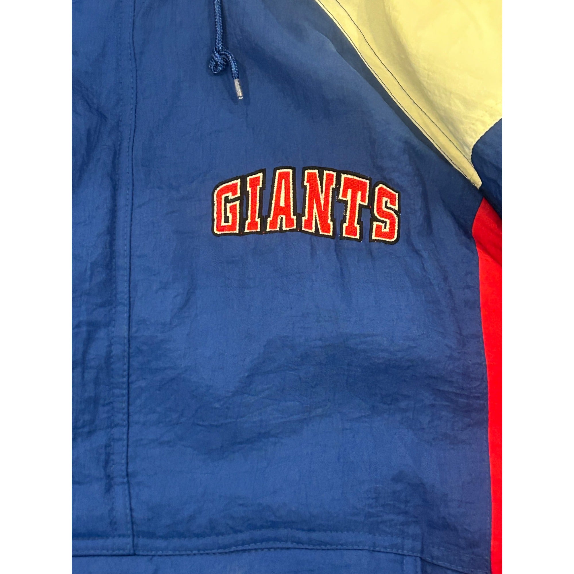 Vintage 1990's Reebok New York Giants Authentic NFL Pro Line Puffer Jacket Large