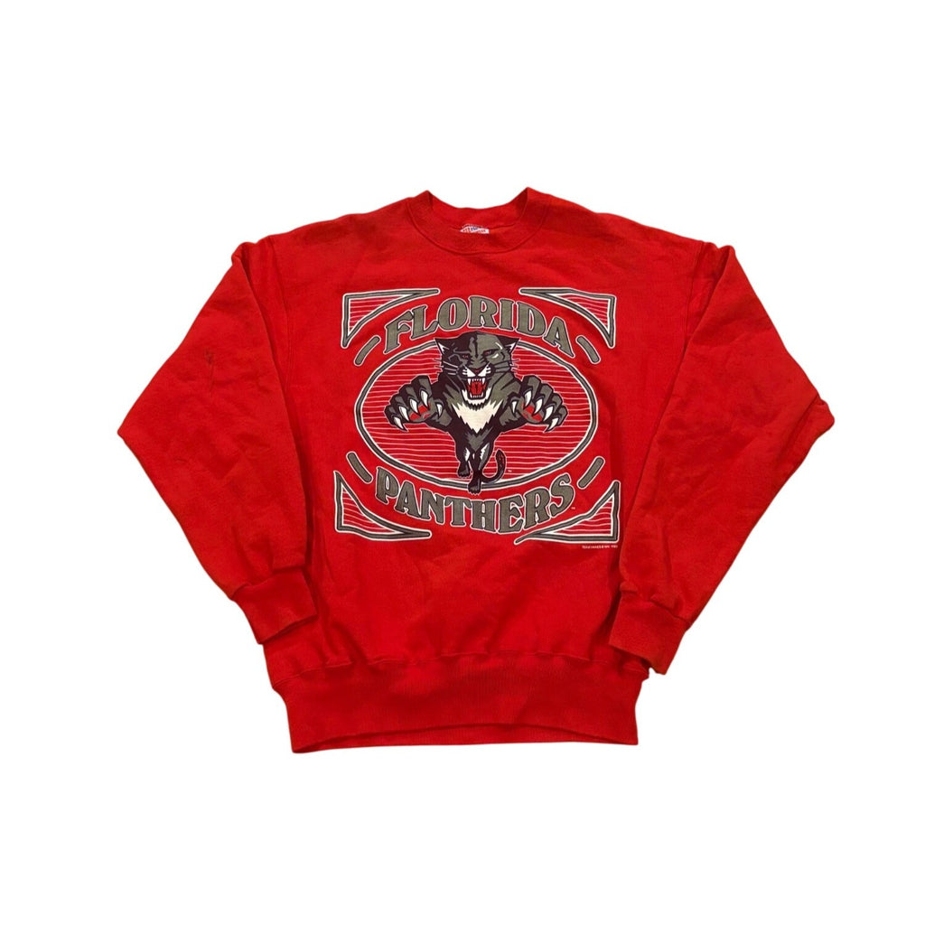 Vintage 1993 Florida Panthers NHL Hockey Pullover Crewneck Sweatshirt Men's XL
