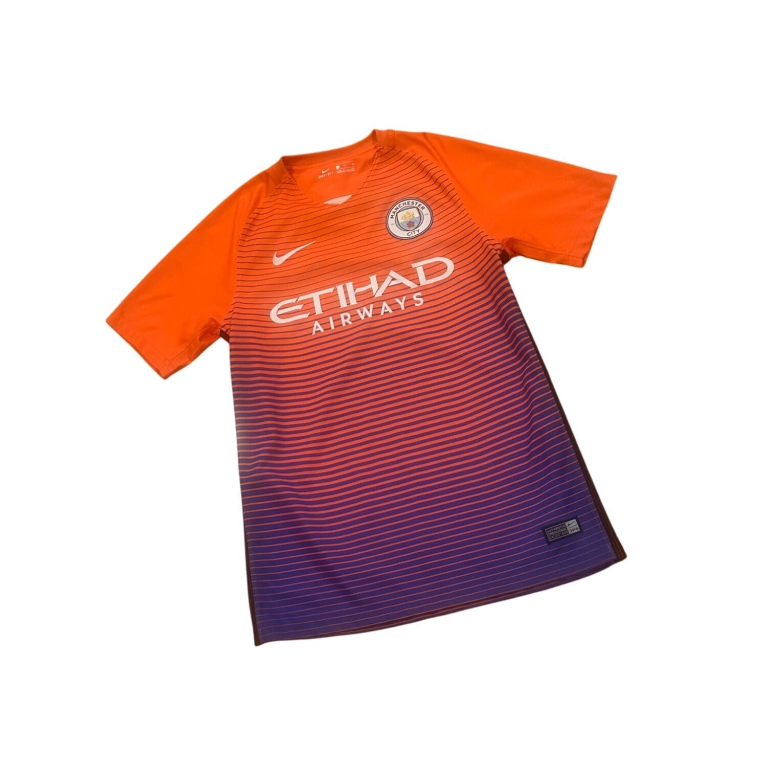 Nike 2016-17 Manchester City Third Kit Soccer Jersey Premier League Men's Small