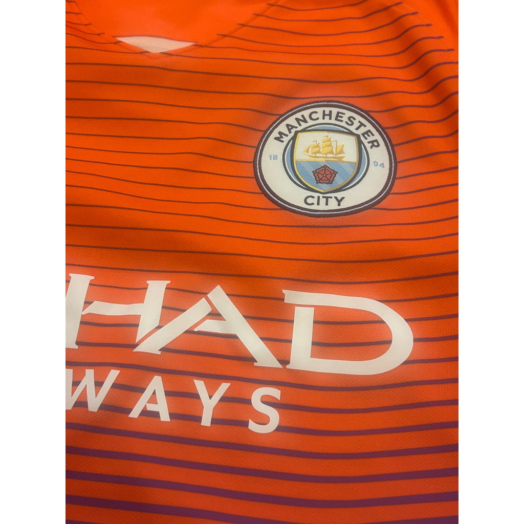 Nike 2016-17 Manchester City Third Kit Soccer Jersey Premier League Men's Small