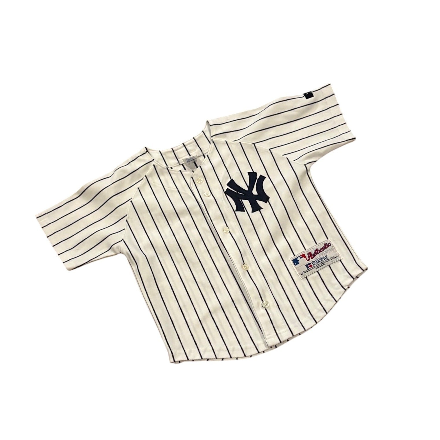 Vintage Russell Athletic New York Yankees David Justice #28 Youth 5/6 MLB Jersey