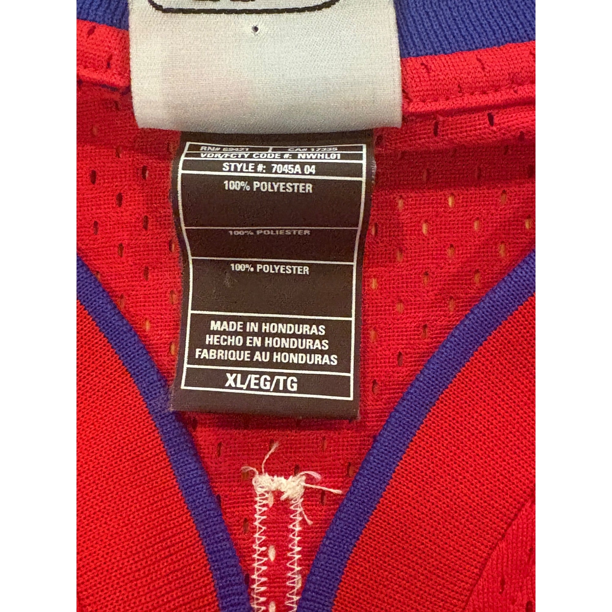 Reebok Detroit Pistons Chauncey Billups #1 Stitched NBA Swingman Jersey Red XL