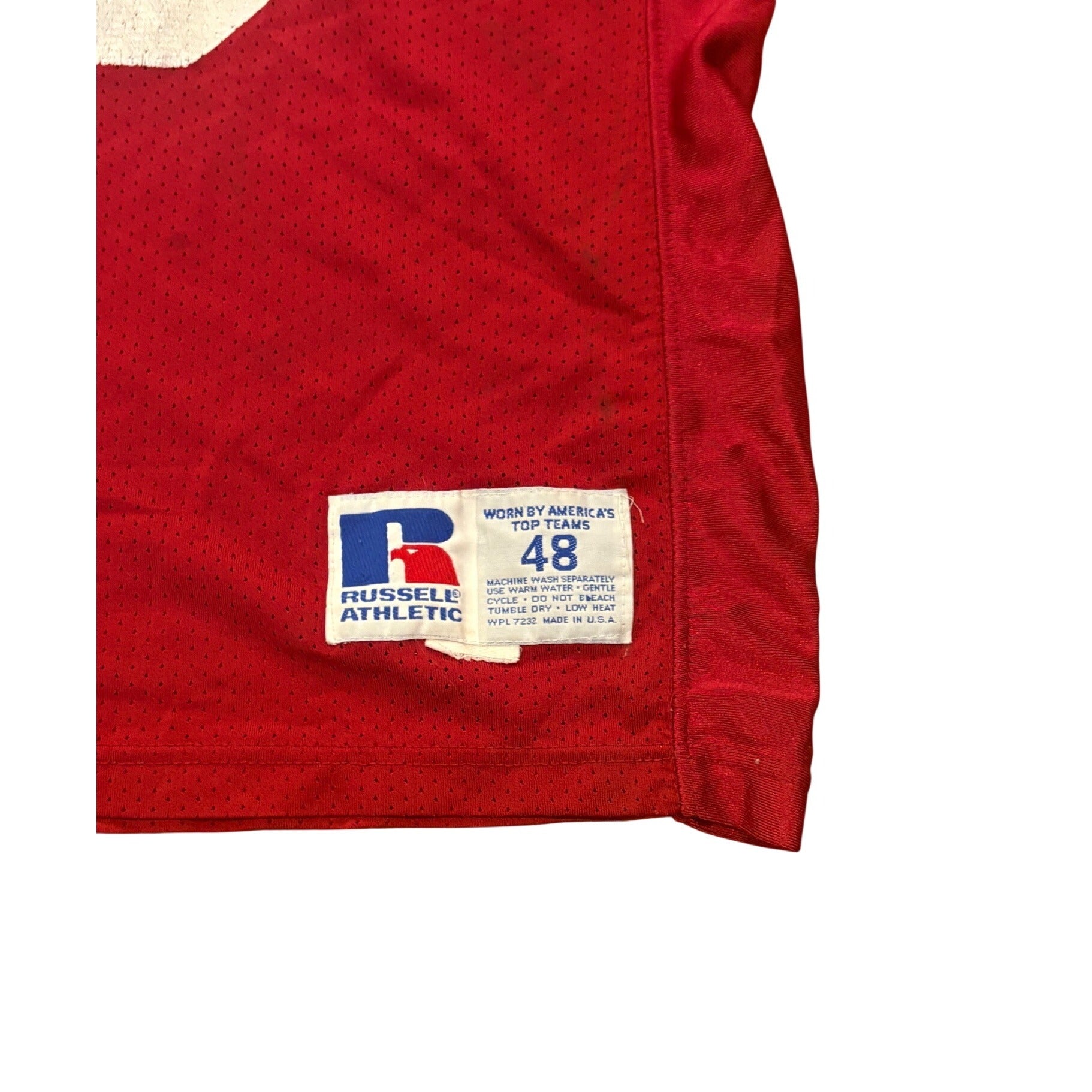 Rare 90s Game Worn Oklahoma Sooners Tim Daughtry #88 Football Jersey Men's 48