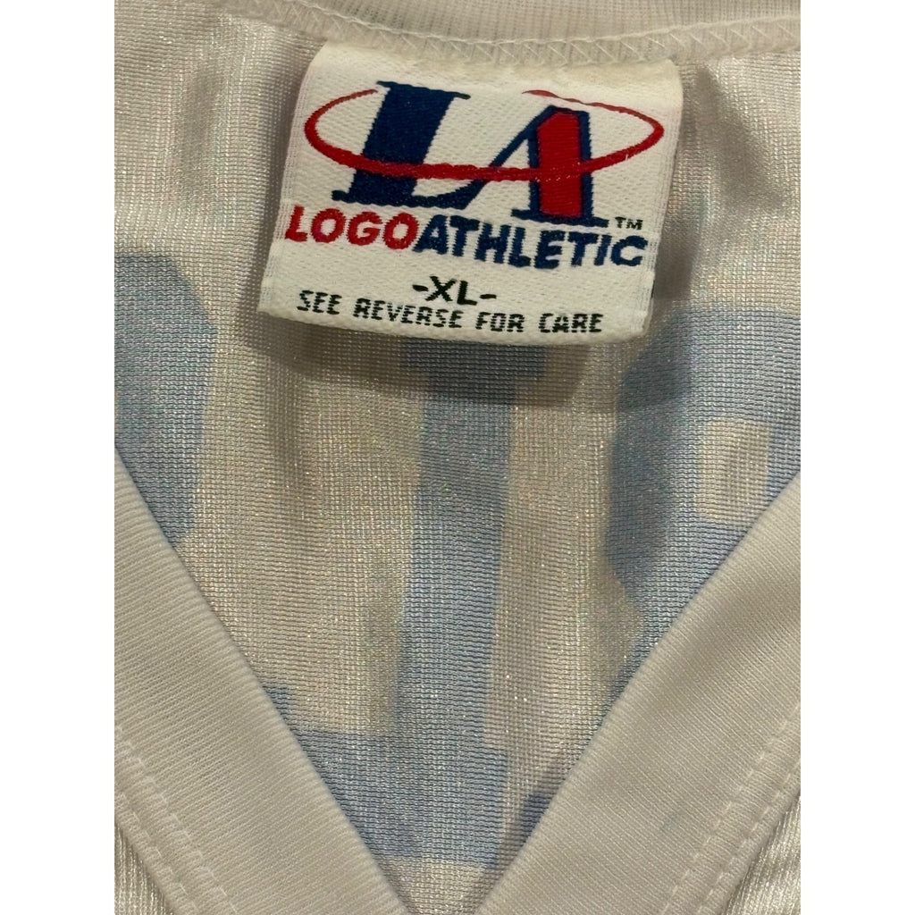 Rare Vintage Houston Oilers Cody Carlson #14 Logo Athletic NFL Jersey Men's XL