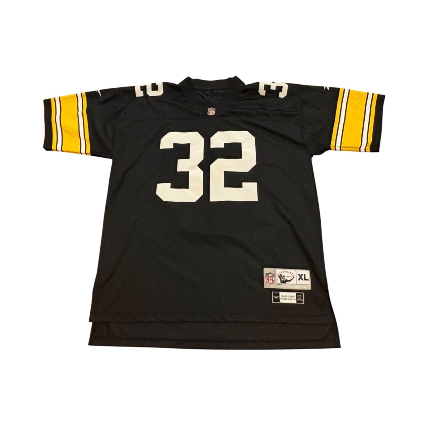 Reebok NFL Throwbacks Pittsburgh Steelers Franco Harris #32 Football Jersey XL