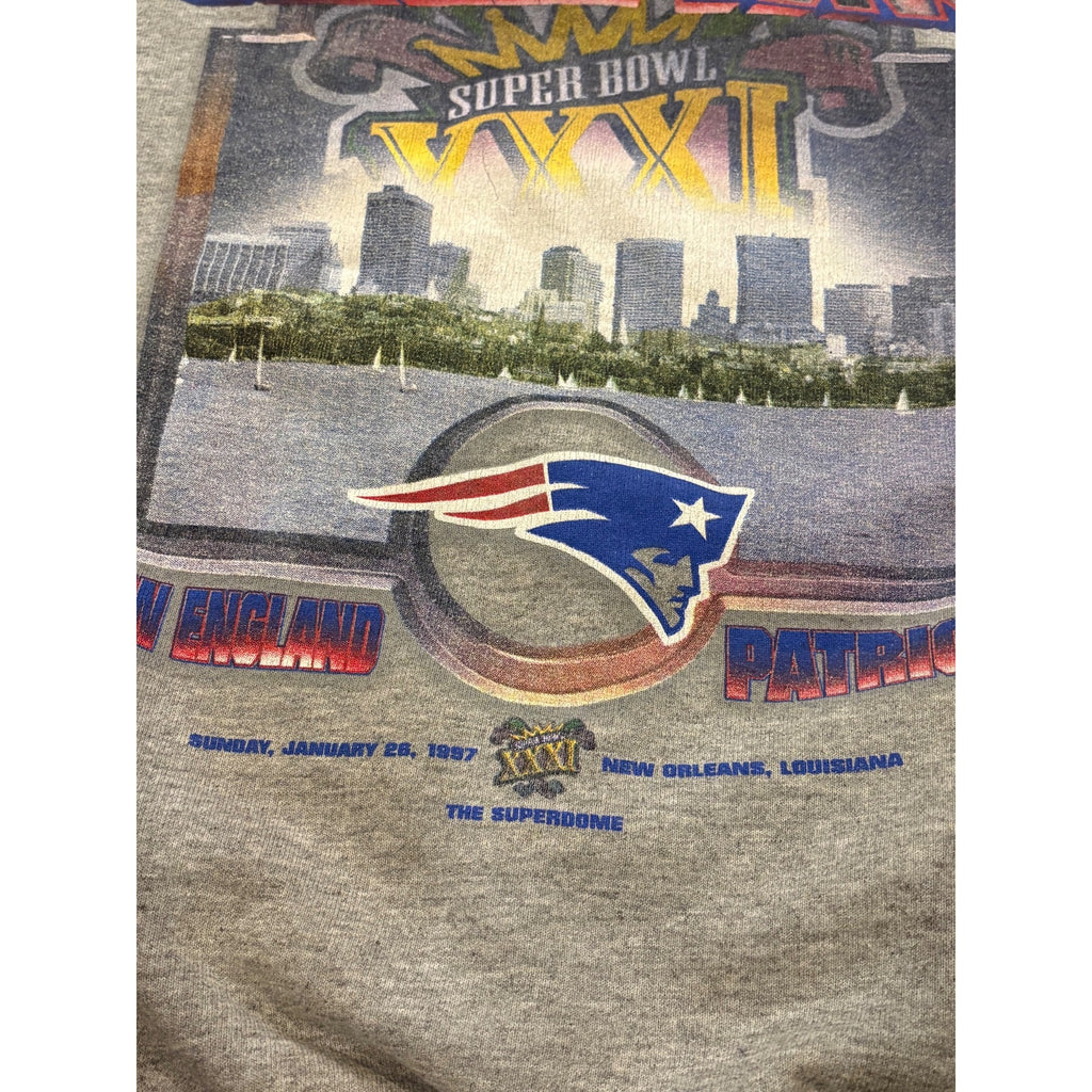 Vintage Starter New England Patriots 1996 AFC Champions Crewneck Sweatshirt M