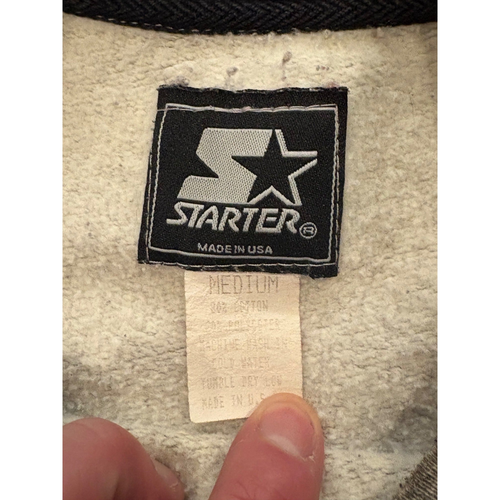 Vintage Starter New England Patriots 1996 AFC Champions Crewneck Sweatshirt M