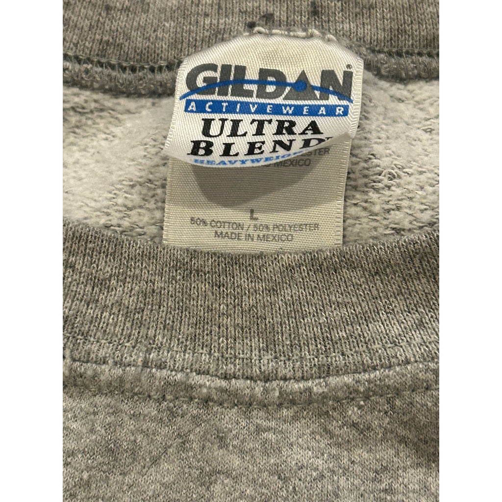 Vtg 2002 New England Patriots Super Bowl XXXVI Champions Tom Brady Sweatshirt L