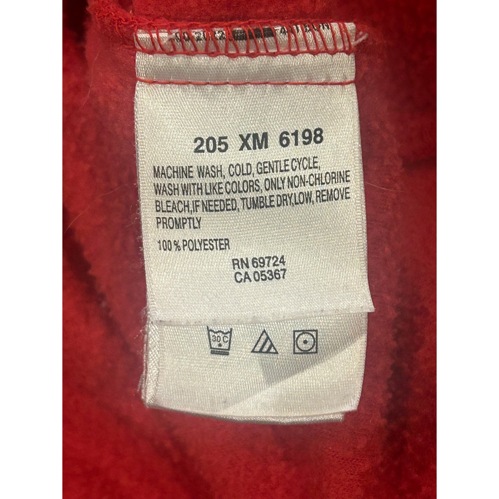 Columbia Ohio State Buckeyes Fleece Hoodie Pullover Red Men's Size Large