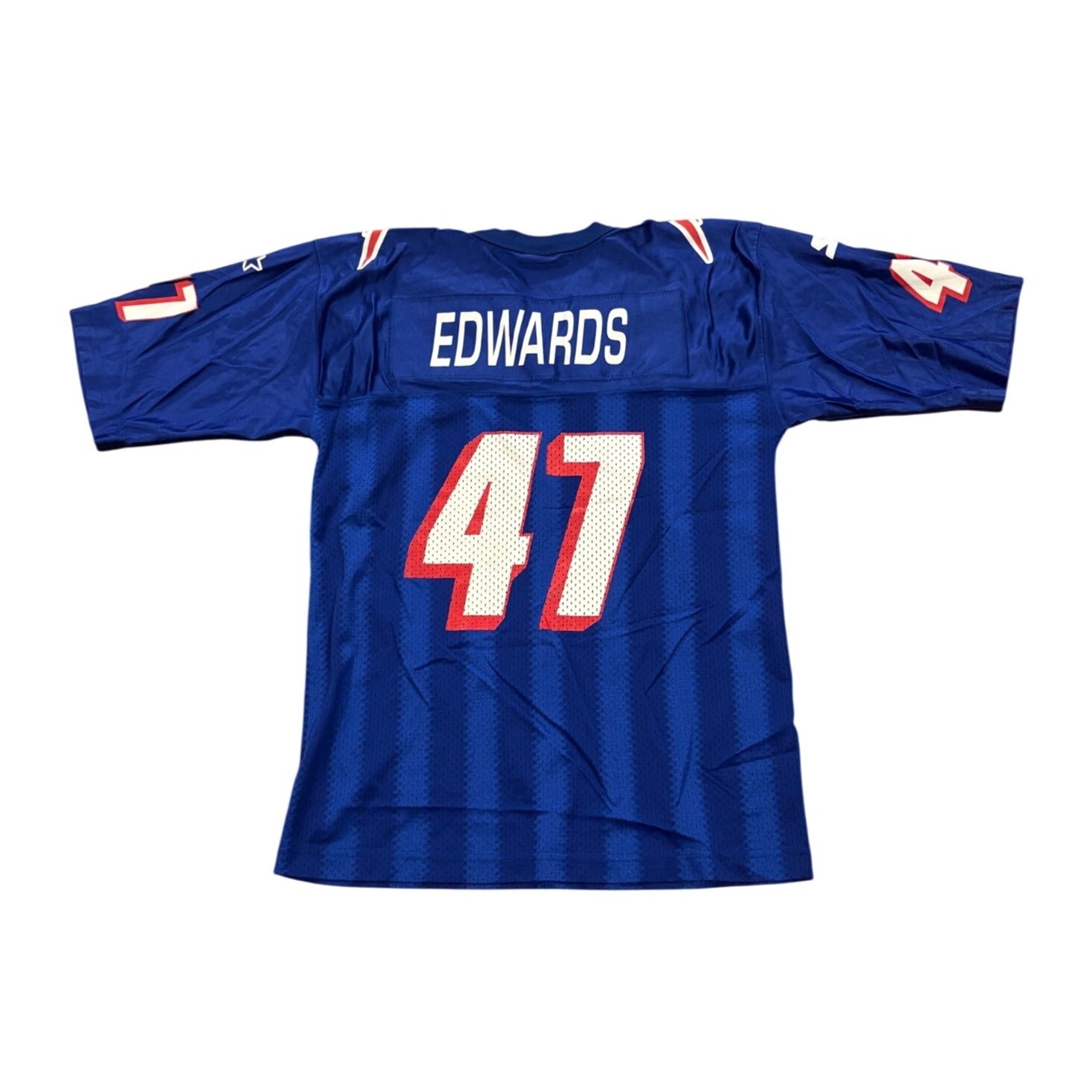 Vintage 90s Starter New England Patriots Robert Edwards #47 NFL Jersey Youth Lg