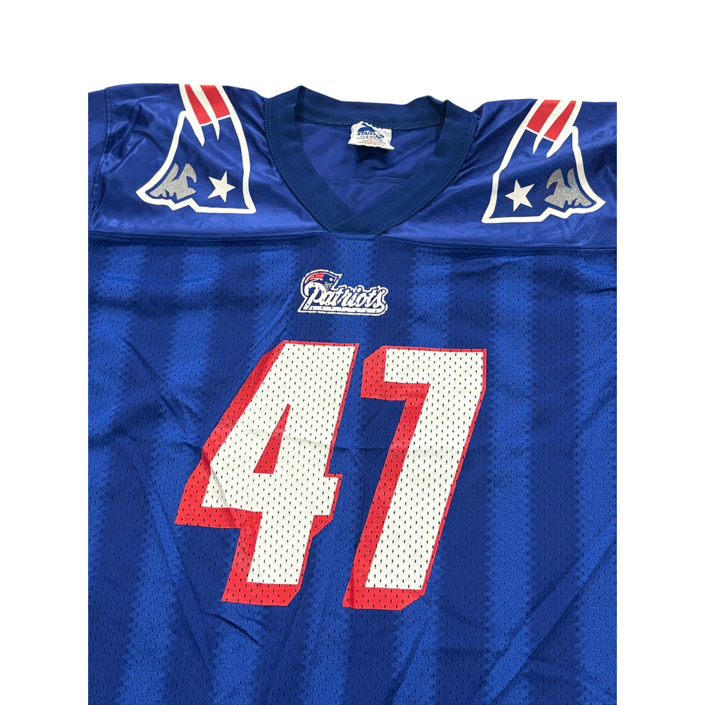 Vintage 90s Starter New England Patriots Robert Edwards #47 NFL Jersey Youth Lg