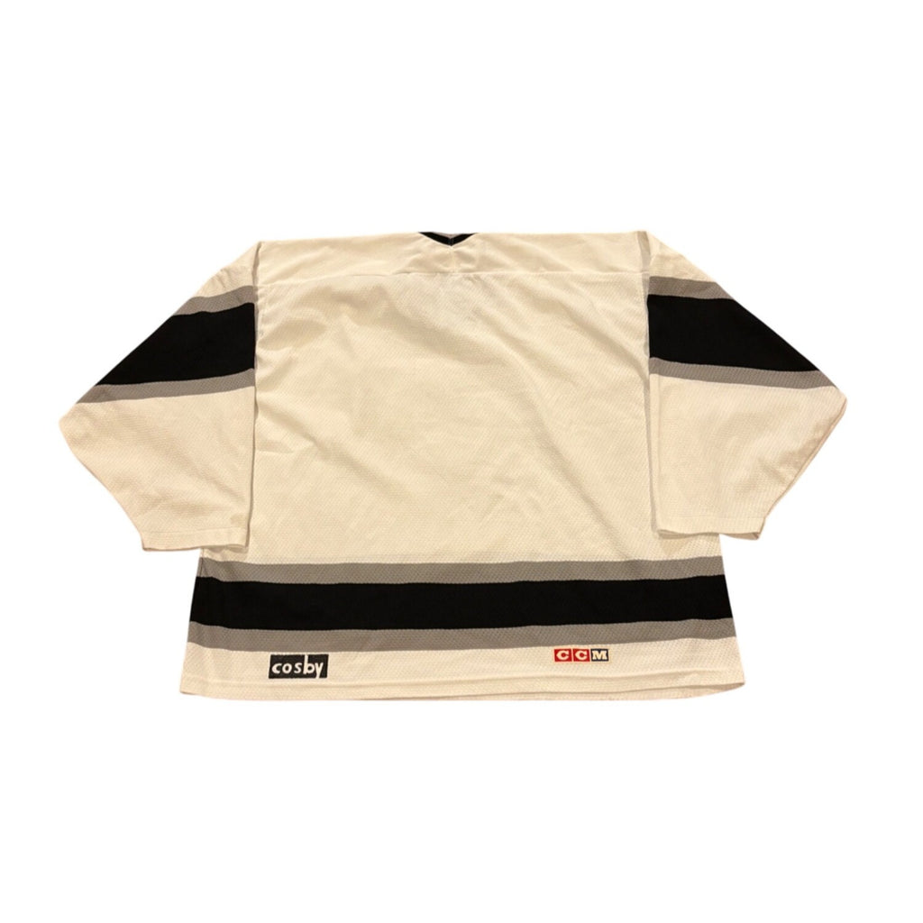 Vintage 1980's CCM Gerry Cosby Los Angeles Kings Stitched NHL Hockey Jersey XL