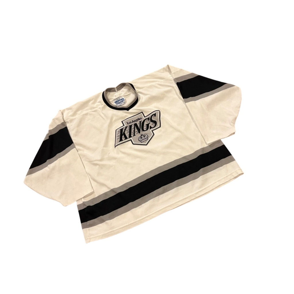 Vintage 1980's CCM Gerry Cosby Los Angeles Kings Stitched NHL Hockey Jersey XL