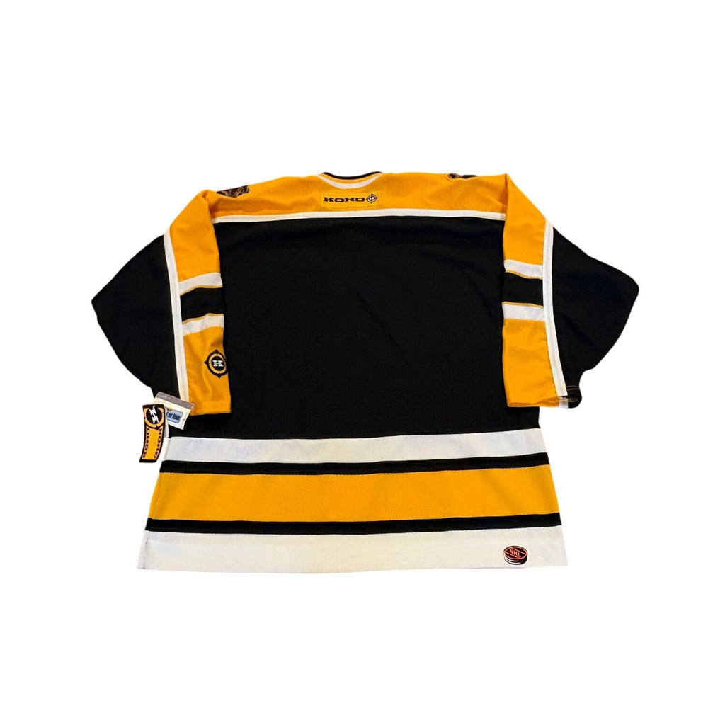 NWT Vintage 2002 KOHO Air Knit Boston Bruins NHL Hockey Team Jersey Men's XL