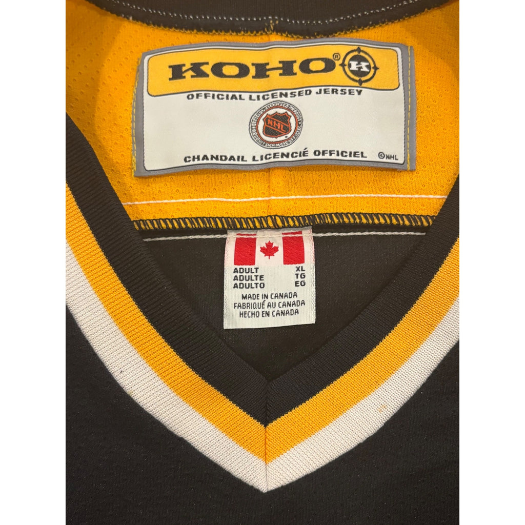 NWT Vintage 2002 KOHO Air Knit Boston Bruins NHL Hockey Team Jersey Men's XL