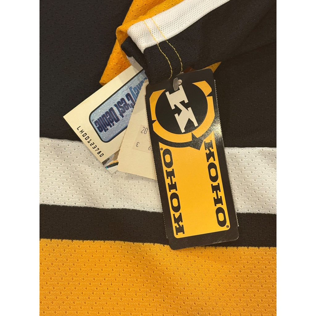 NWT Vintage 2002 KOHO Air Knit Boston Bruins NHL Hockey Team Jersey Men's XL