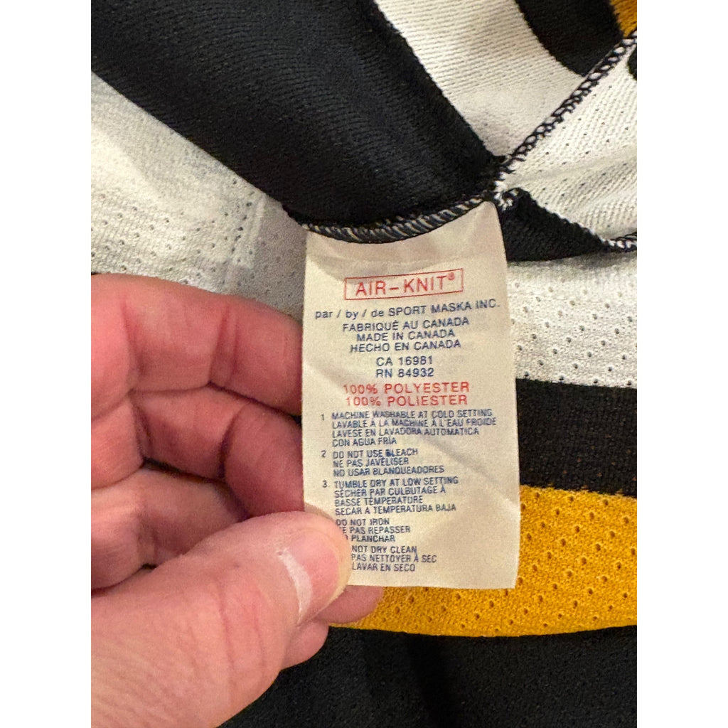 NWT Vintage 2002 KOHO Air Knit Boston Bruins NHL Hockey Team Jersey Men's XL